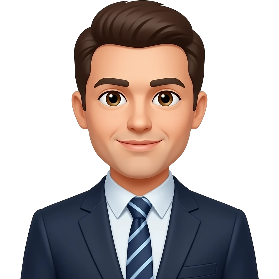 면접복 입고 있는 사람 만들어줘 emoji