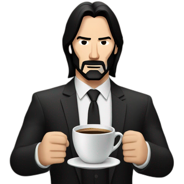 John wick coffee emoji