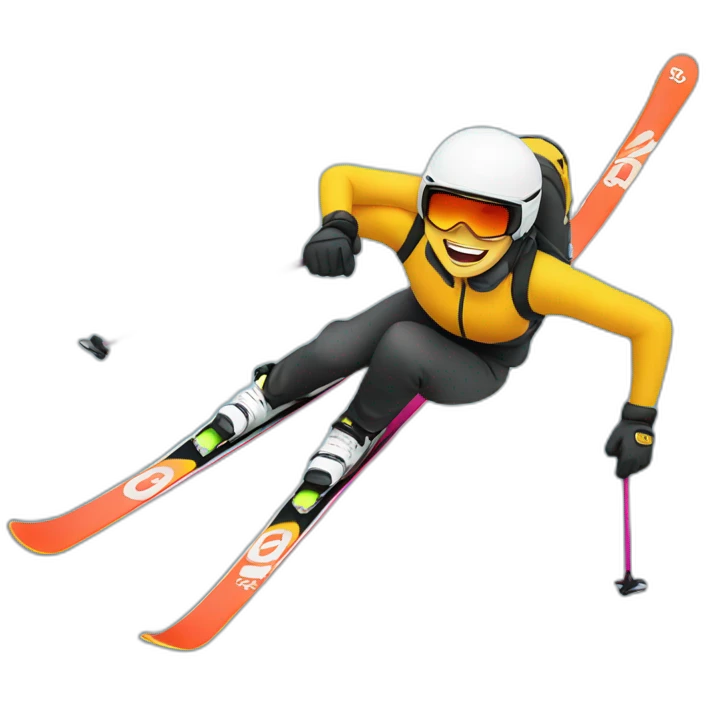 Saut a ski emoji