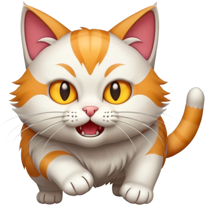 cat attack emoji