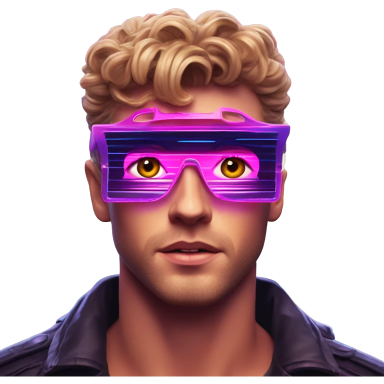 Synthwave Timberlake in Kung Fury style, oil paint, epic eyes, intricate lips, exquisite pose, beautiful, desirable, logical, Midsommar  emoji