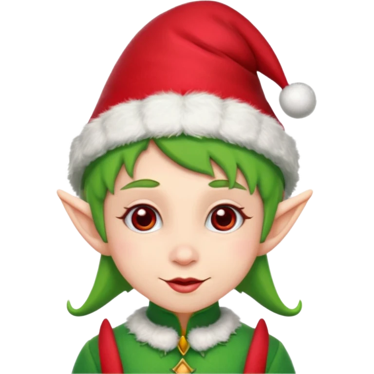 Christmas elf emoji