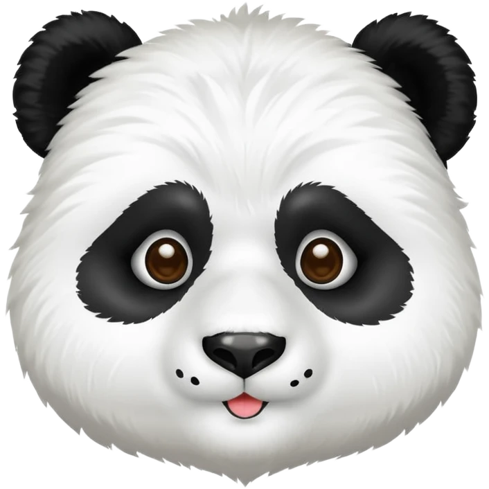 panda with facemask skincare emoji