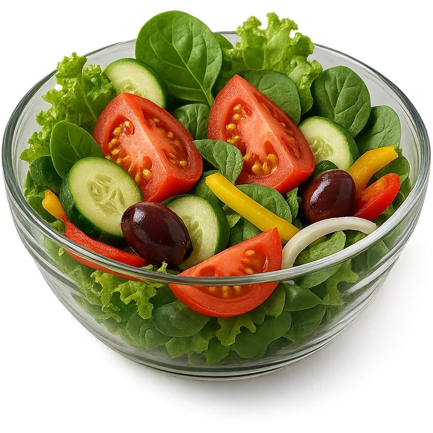 BOWL DI INSALATA,  iperrealistico 4k emoji