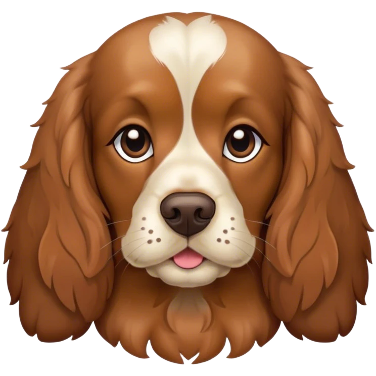 Cocker spaniel emoji