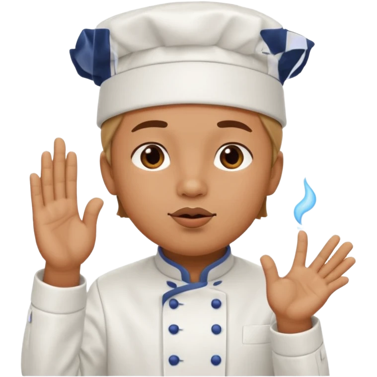 chef blowing a kiss emoji