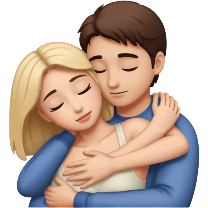 intimate moment between lovers emoji