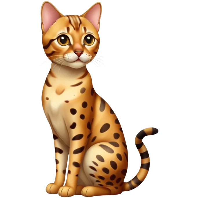 Bengal cat emoji