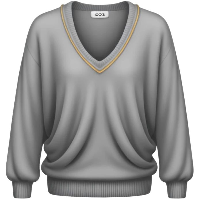 cashmere sweater grey emoji