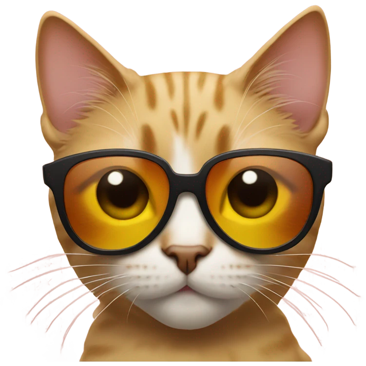 Cat with sunglasse emoji