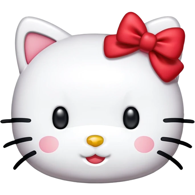 Hello kitty emoji