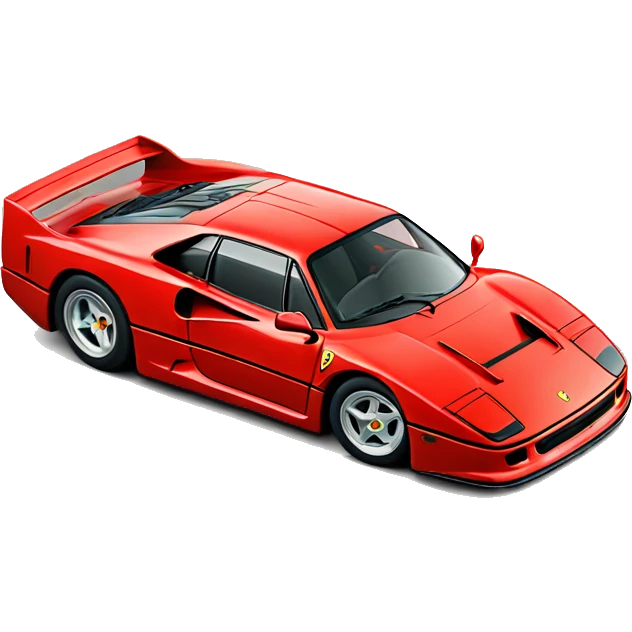 Ferrari f40 emoji