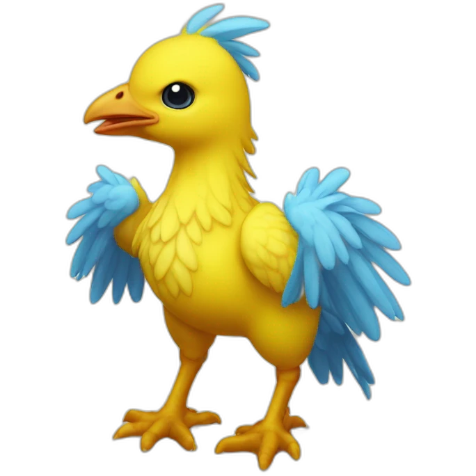 Baby chocobo emoji