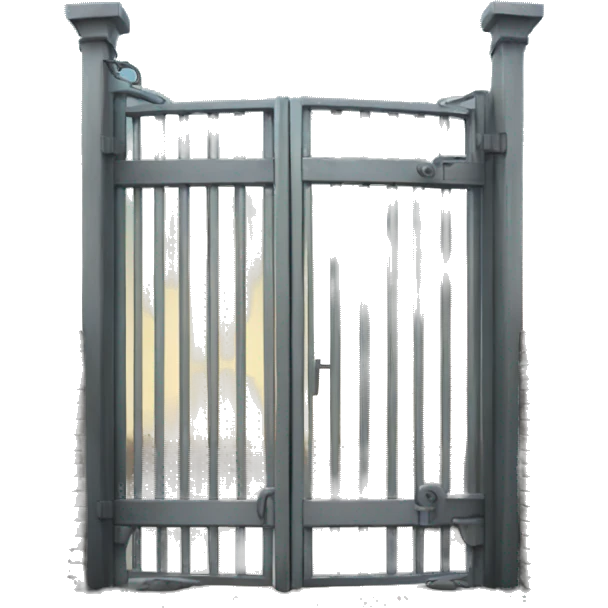 open prison gate emoji