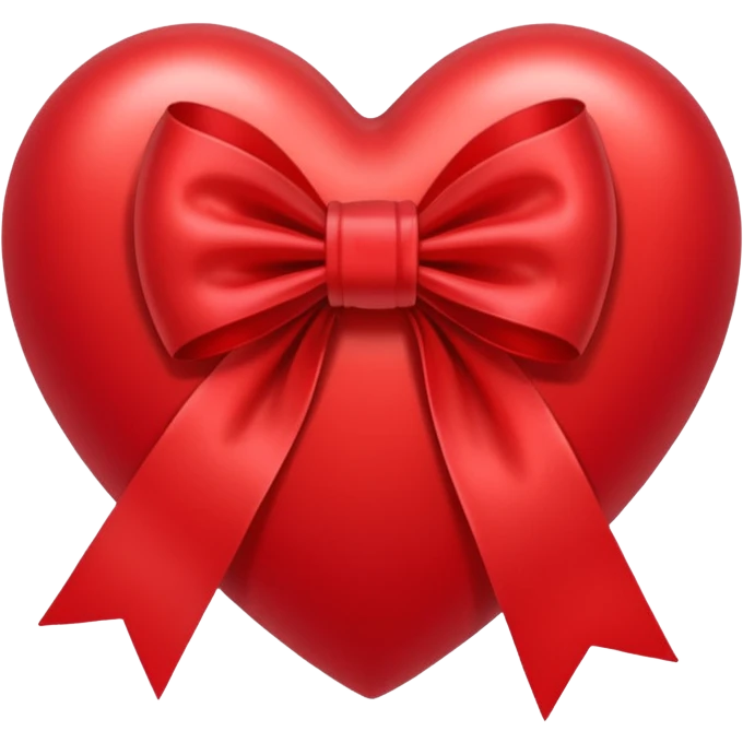 heart with bow emoji