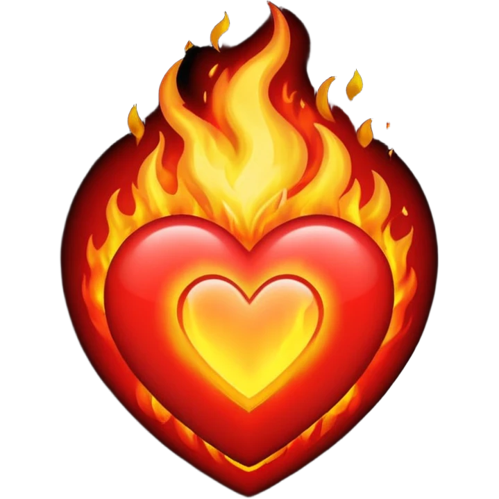 ❤️‍🔥+⬛️ emoji