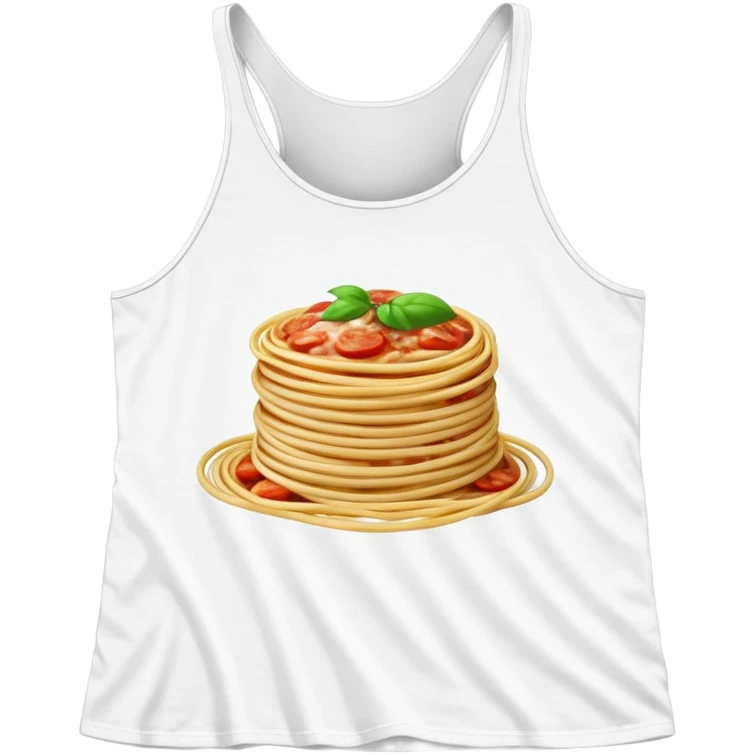 Spaghetti strap tank top emoji