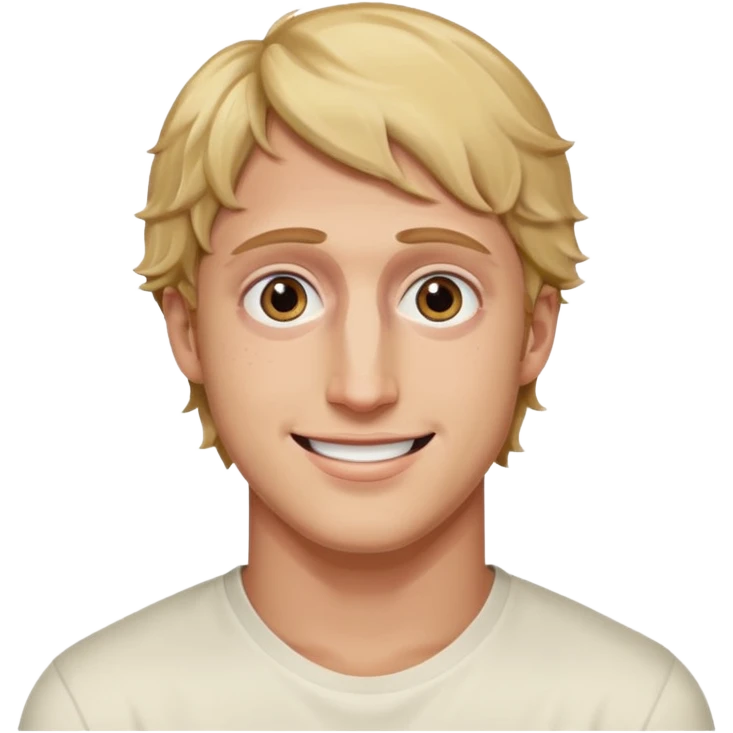Logan Paul with Dead eyes smile emoji