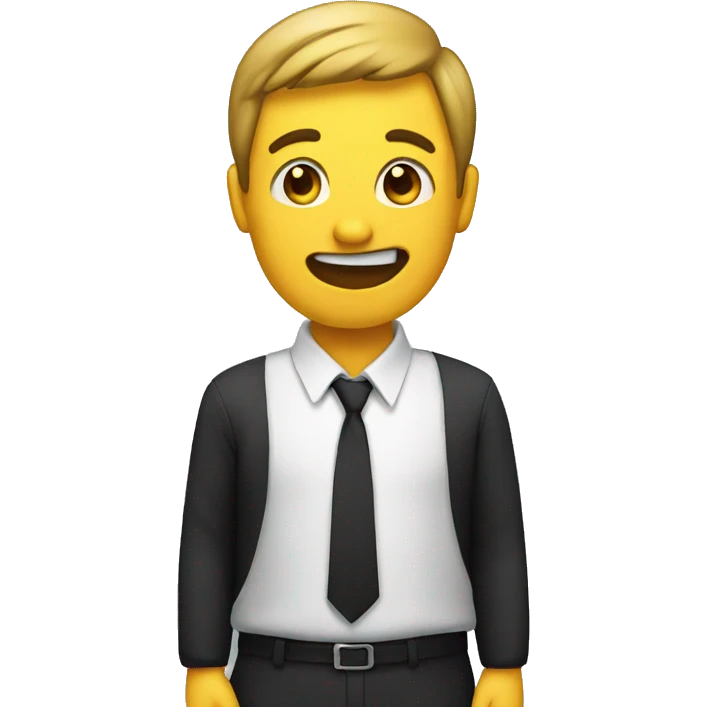 Speech less smiley emoji