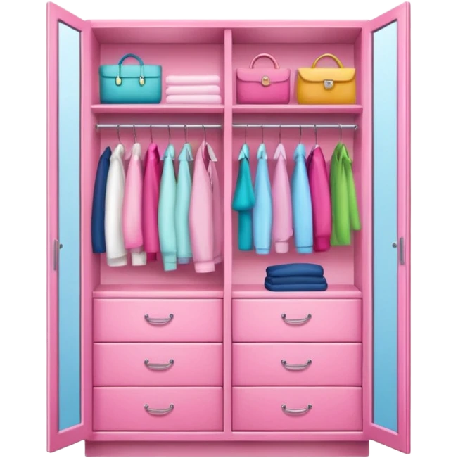 pink closet emoji