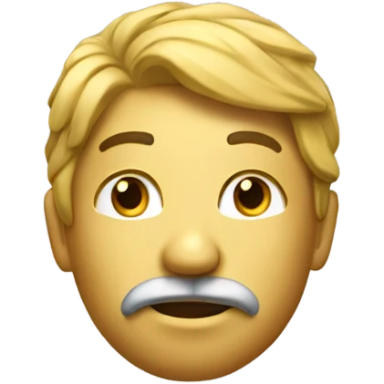 Un golden tirando un beso emoji