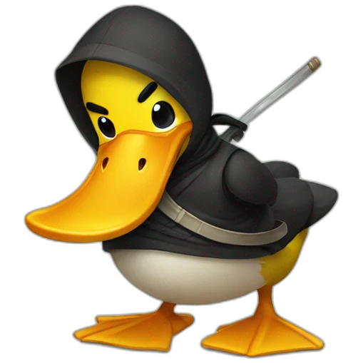 ninja duck emoji