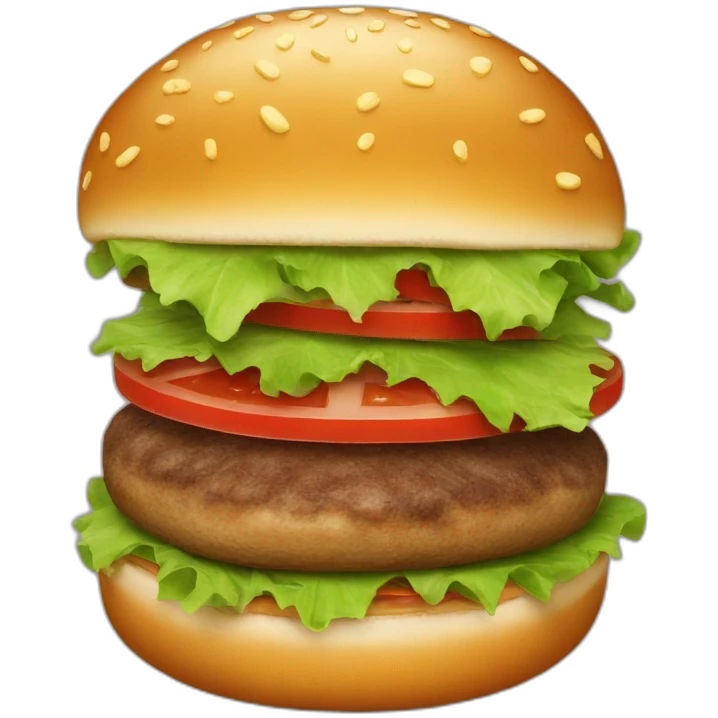 Hamburger emoji