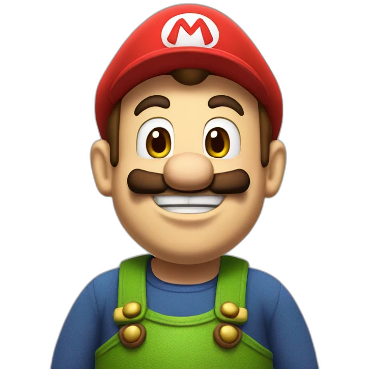 mario as shrek emoji