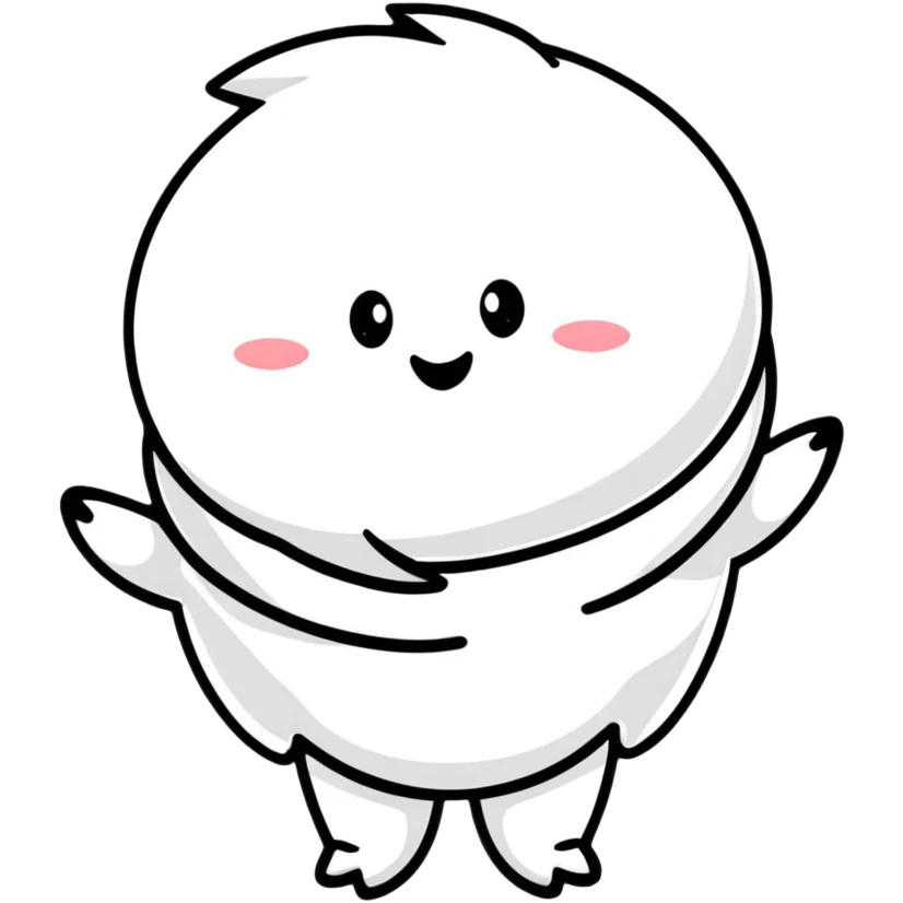 happy cheerful character emoji