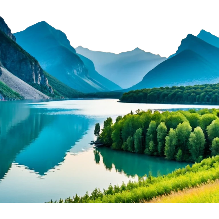 Ноутбук с Lightroom-подобным интерфейсом, нарисован от руки emoji