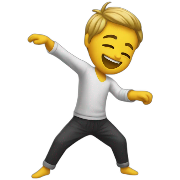 Dab danse emoji
