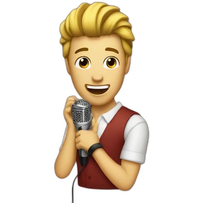 Karaoke emoji