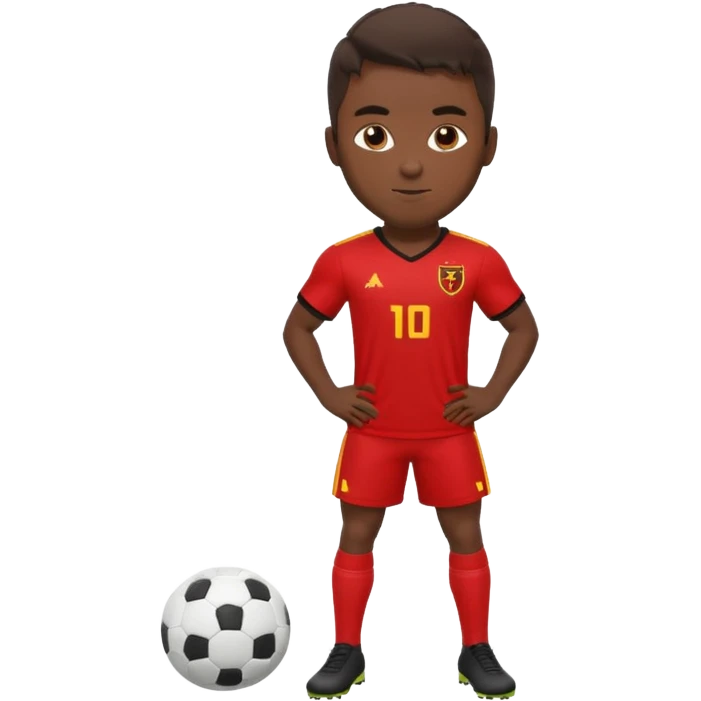 Angola 🇦🇴  joueur de foot  emoji