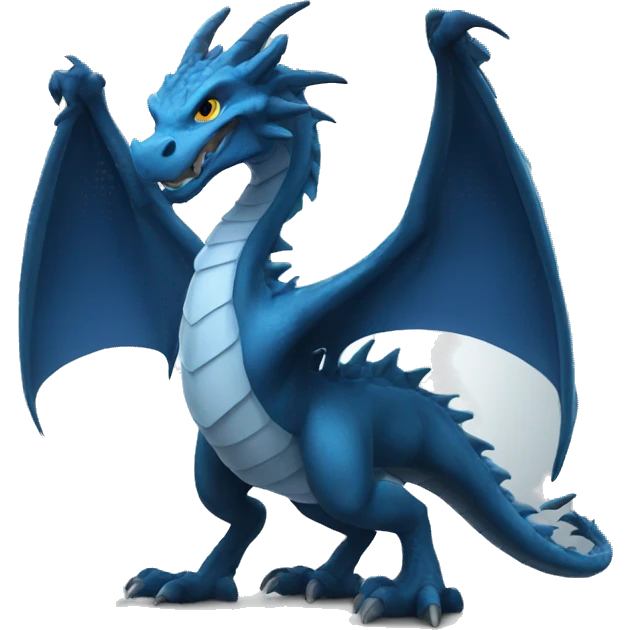 Storm dragon emoji