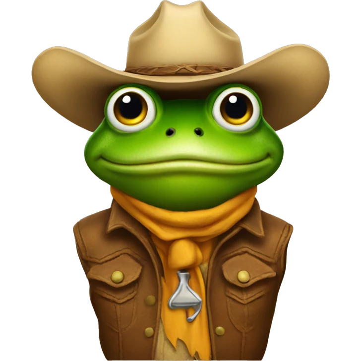cowboy frog emoji