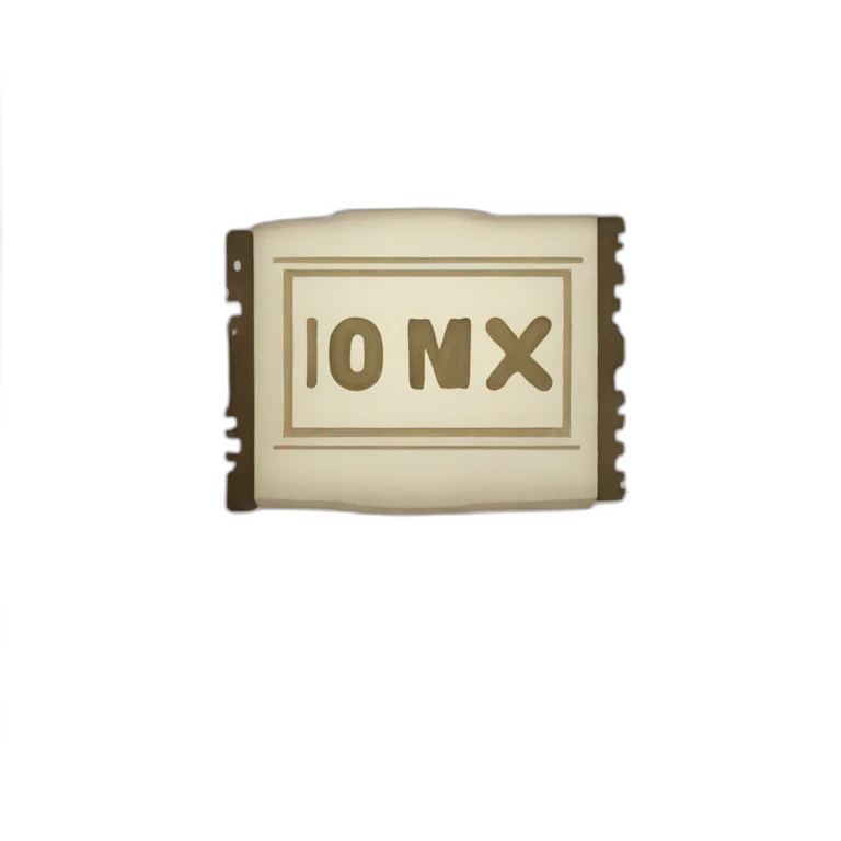 museum ticket emoji