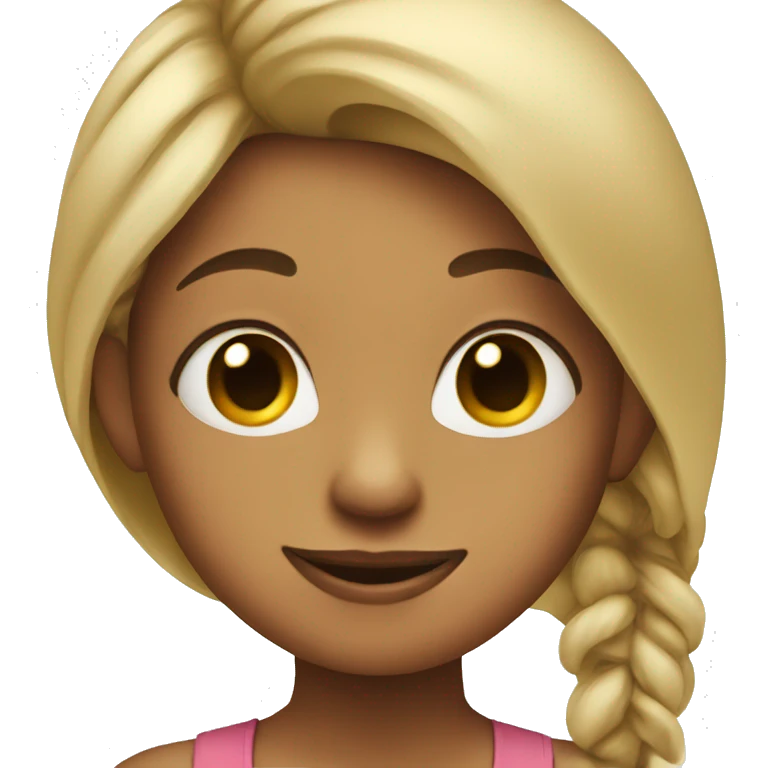 girl with monkey face  emoji