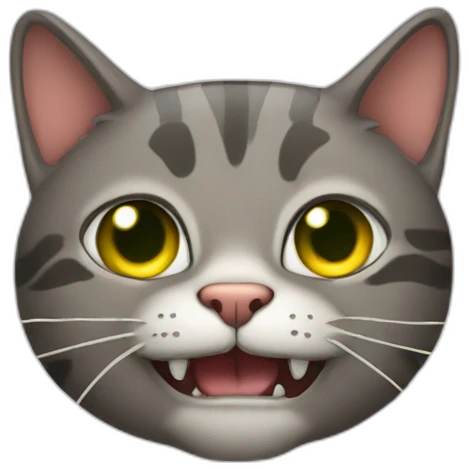 Rotten cat emoji