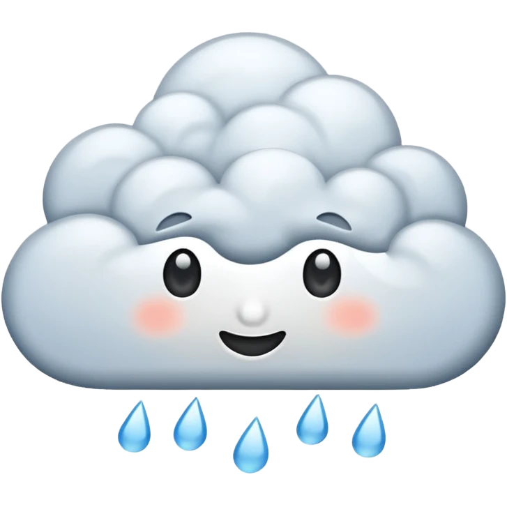 rainy clouds emoji
