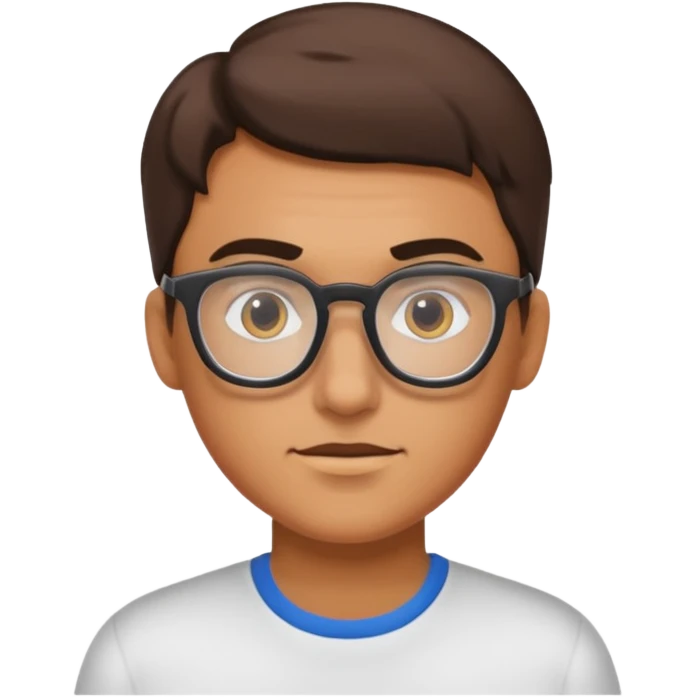 Glasses-Wearing Heroe emoji