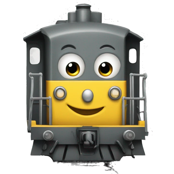 train de petit garcon emoji