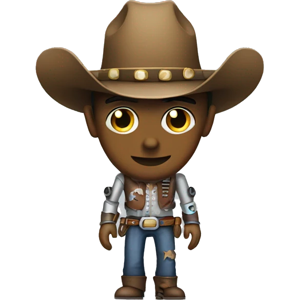 robot cowboy emoji