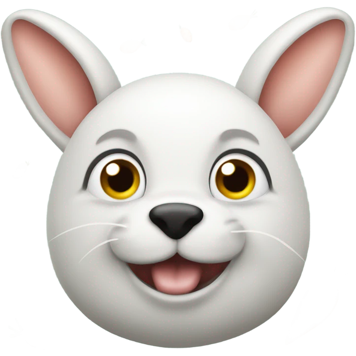 Thunfisch mit hasenohren an Ostern emoji