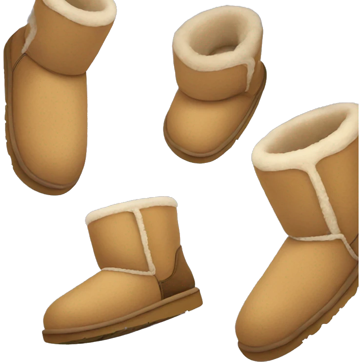 UGG slippers  emoji