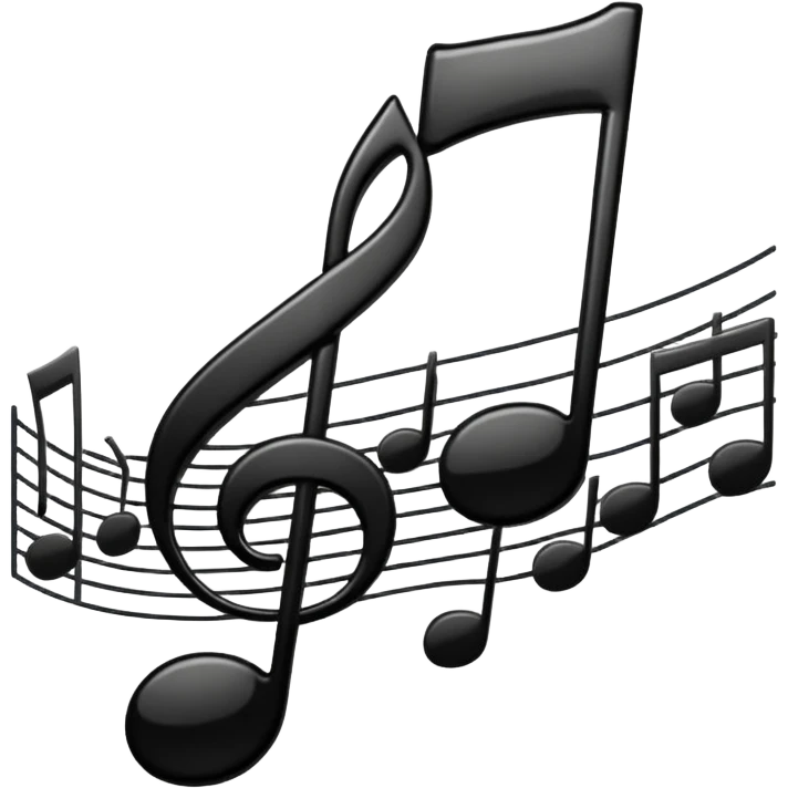 black music dynamic emoji