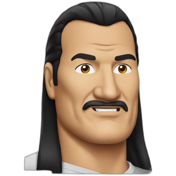 steven-seagal cartoon wearing shirt emoji