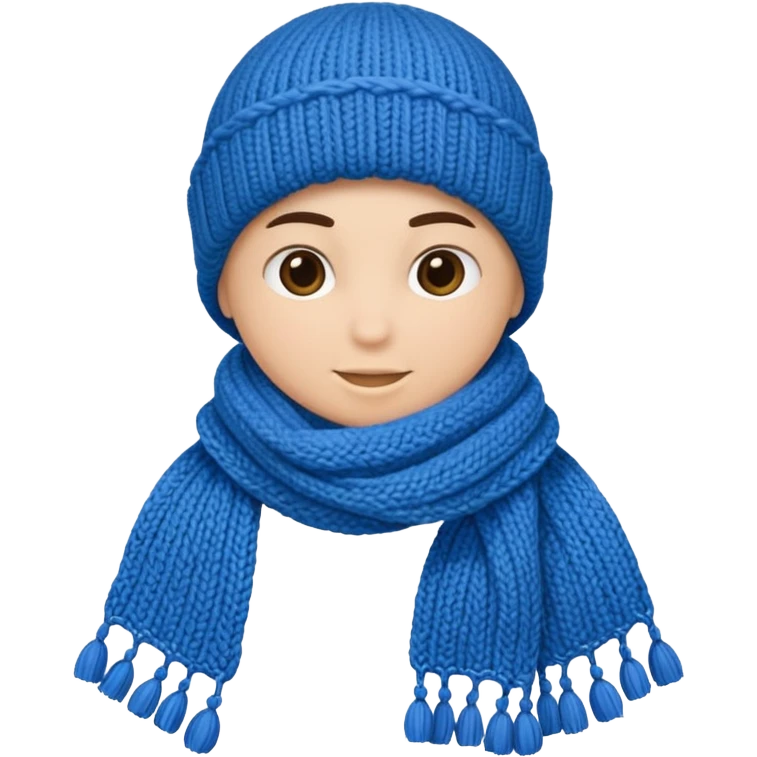 blue scarf emoji