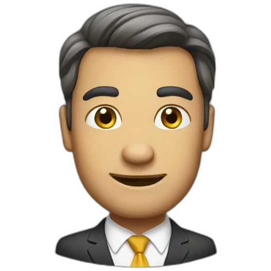 Ah ha! Business emoji