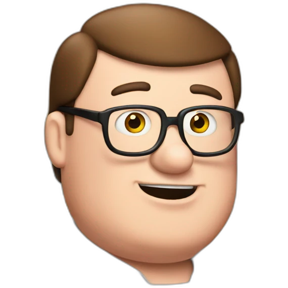 Peter Griffin with a map  emoji