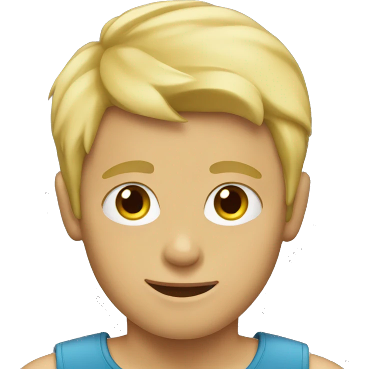blonde boy emoji